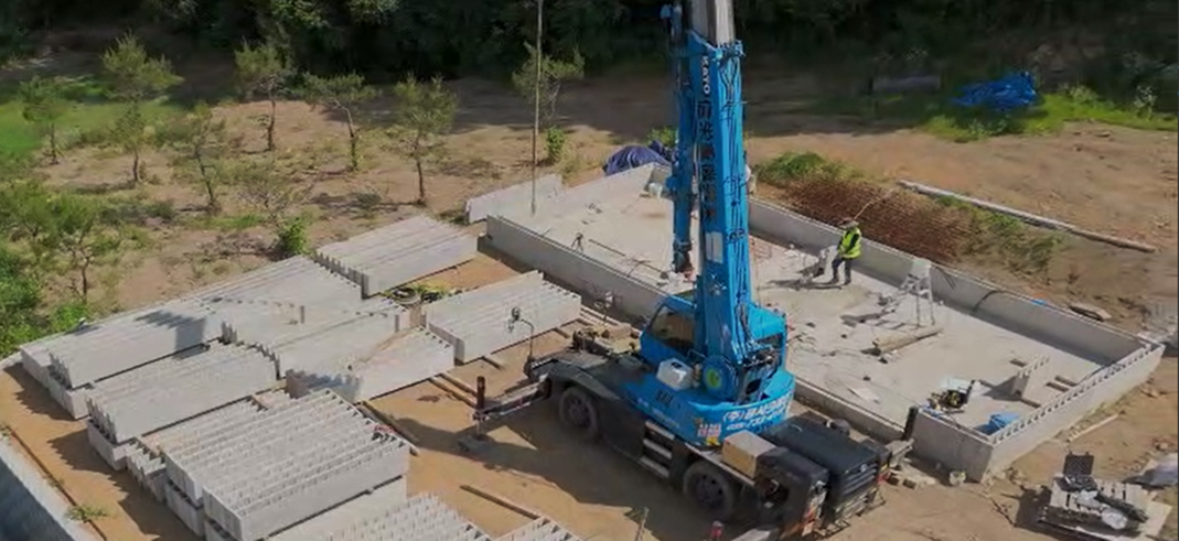 블럭형 벽식 구조체